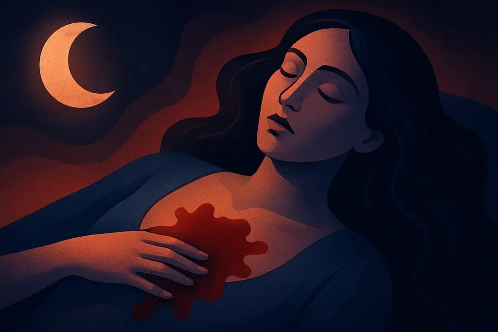 Dream illustration: Seeing Blood