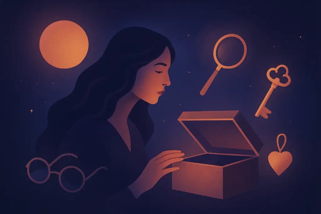 Dream illustration: seeing lost objects