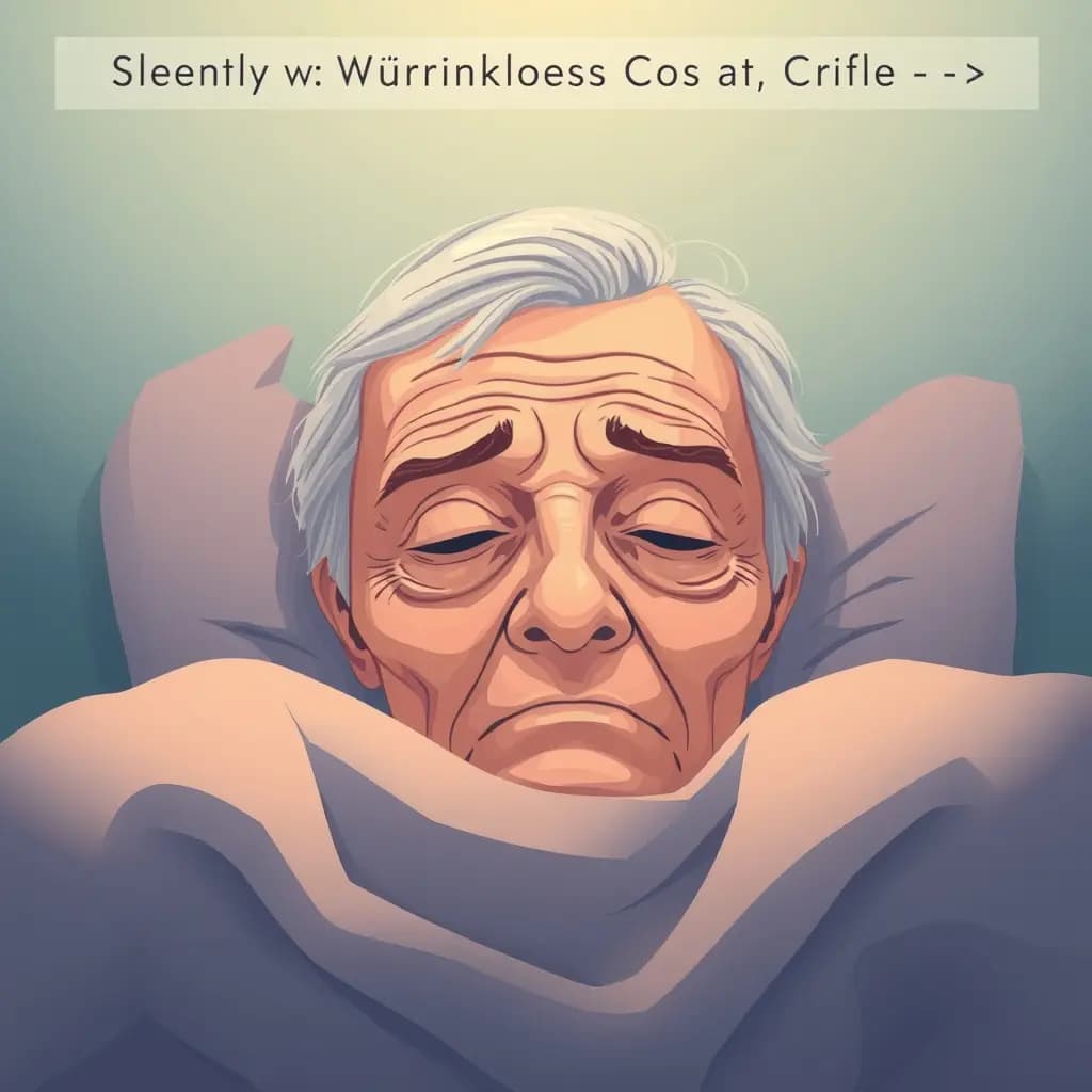 Dream illustration: Seeing Wrinkles Grow Quickly