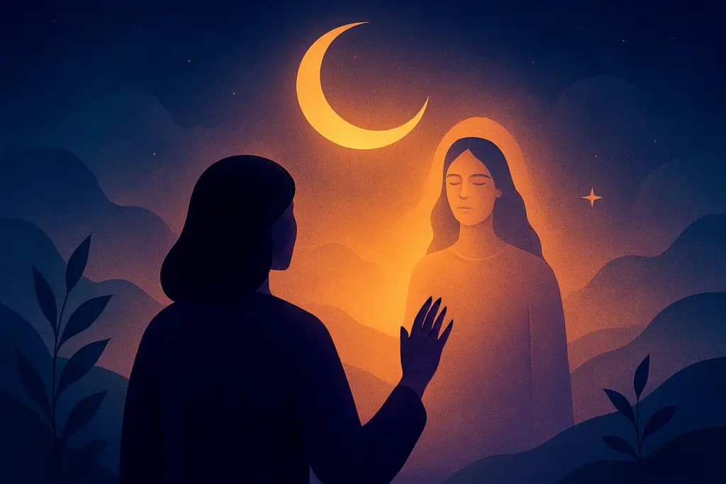Dream illustration: Seeing your future self