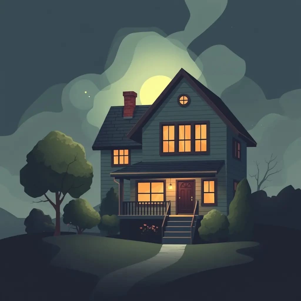Dream illustration: Selling a house