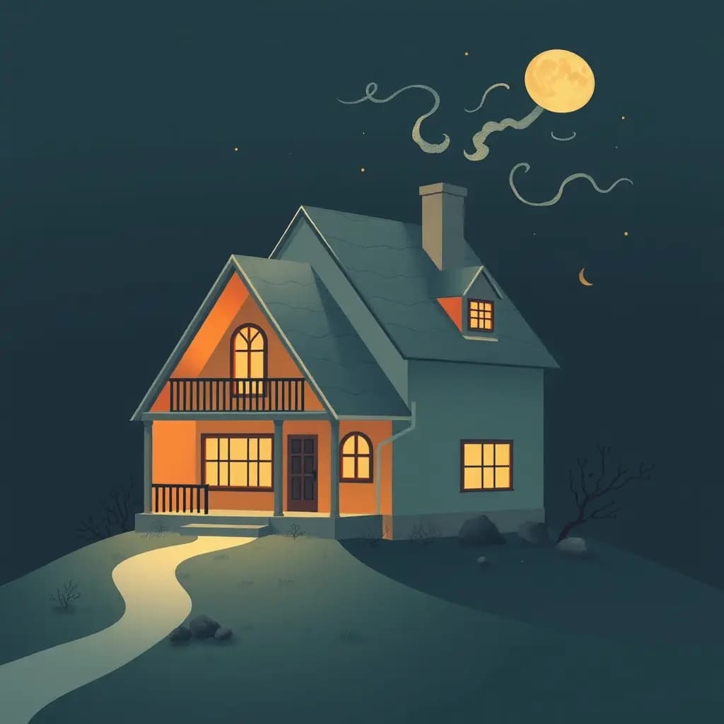Dream illustration: Shapeshifting House