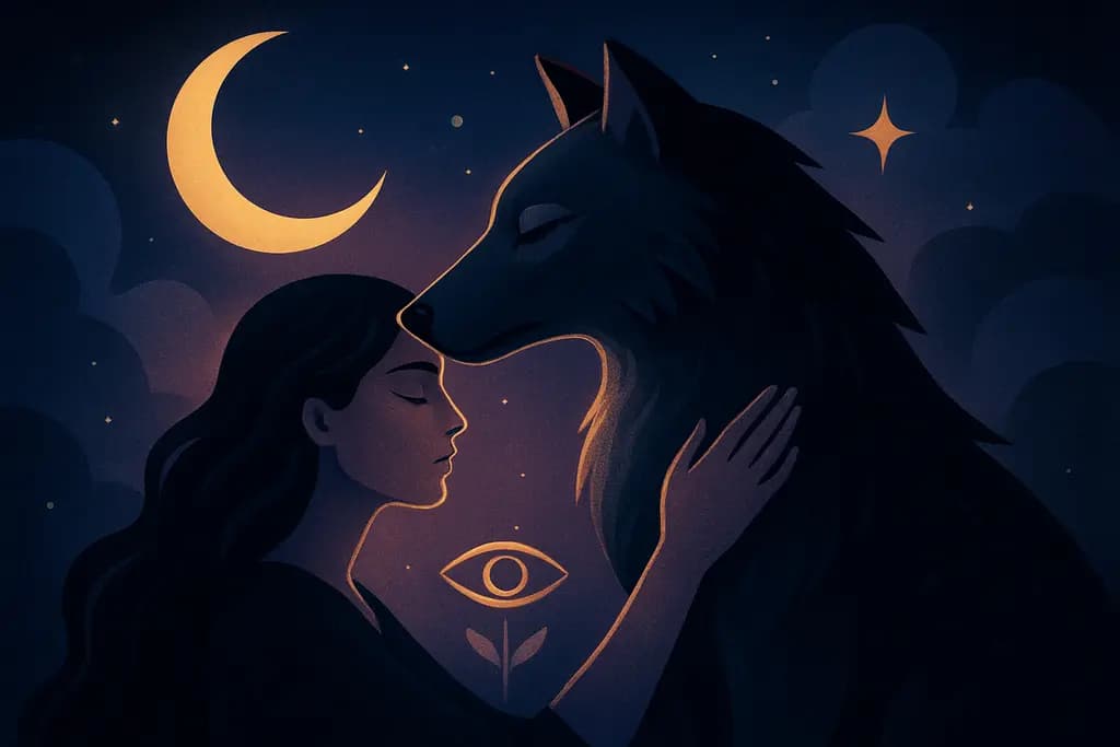 Dream illustration: Shapeshifting into an animal