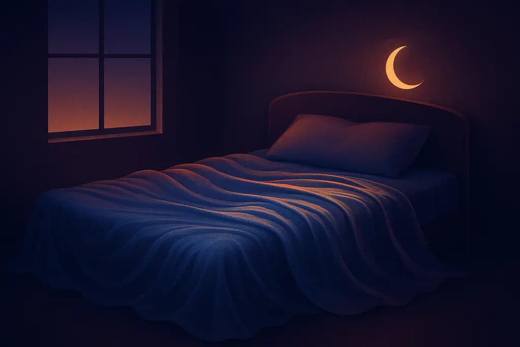 Dream illustration: Sheets that won't come off the bed