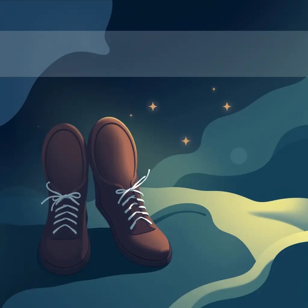 Dream illustration: Shoes that don't fit