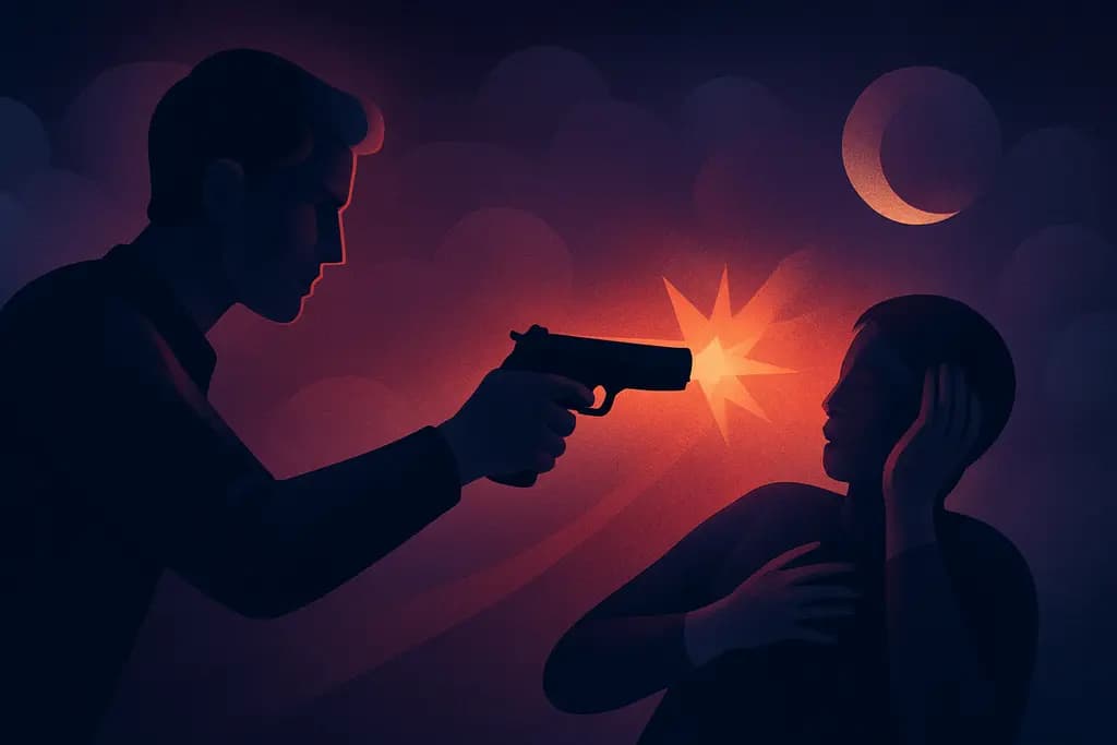 Dream illustration: Shooting