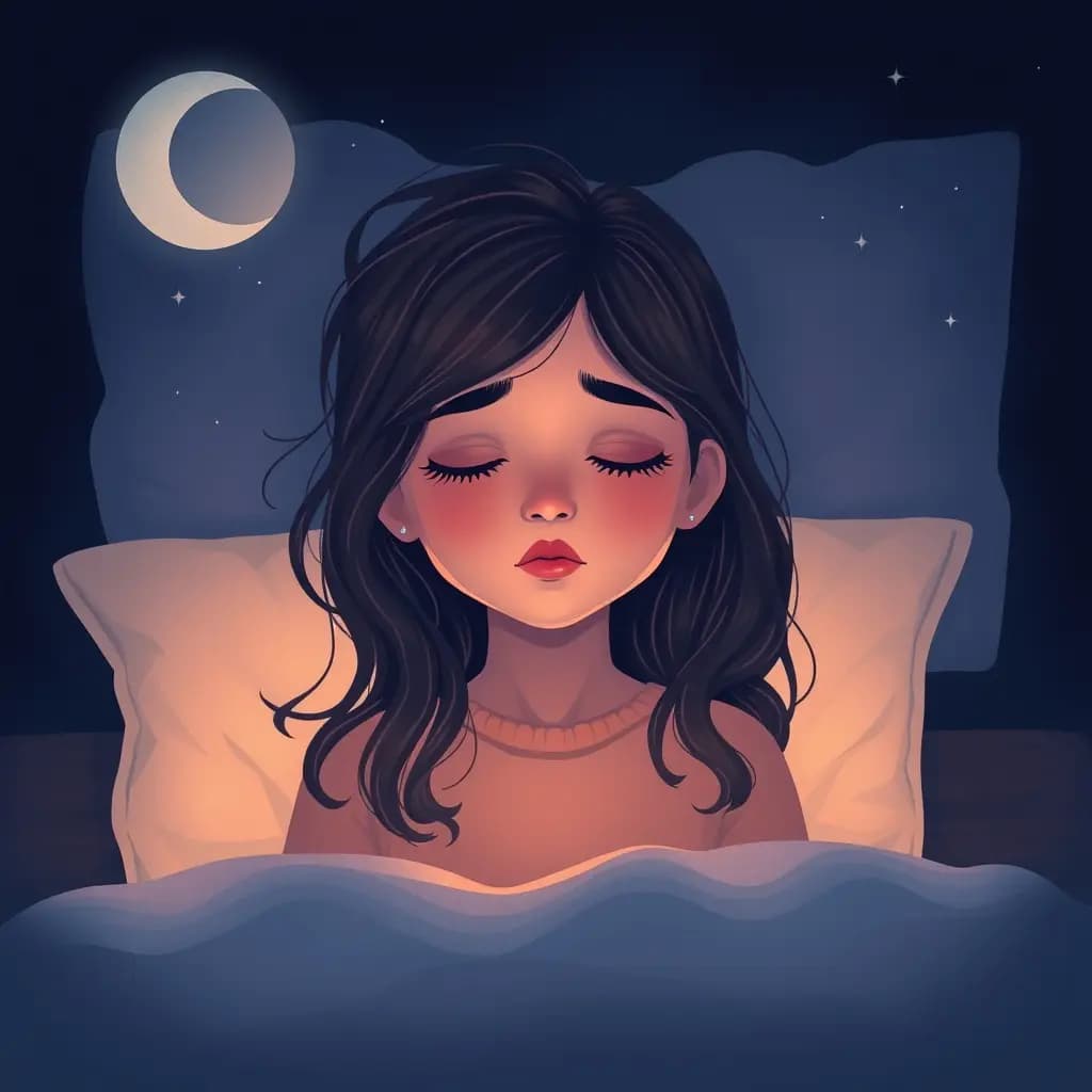 Dream illustration: Sibling wearing your face