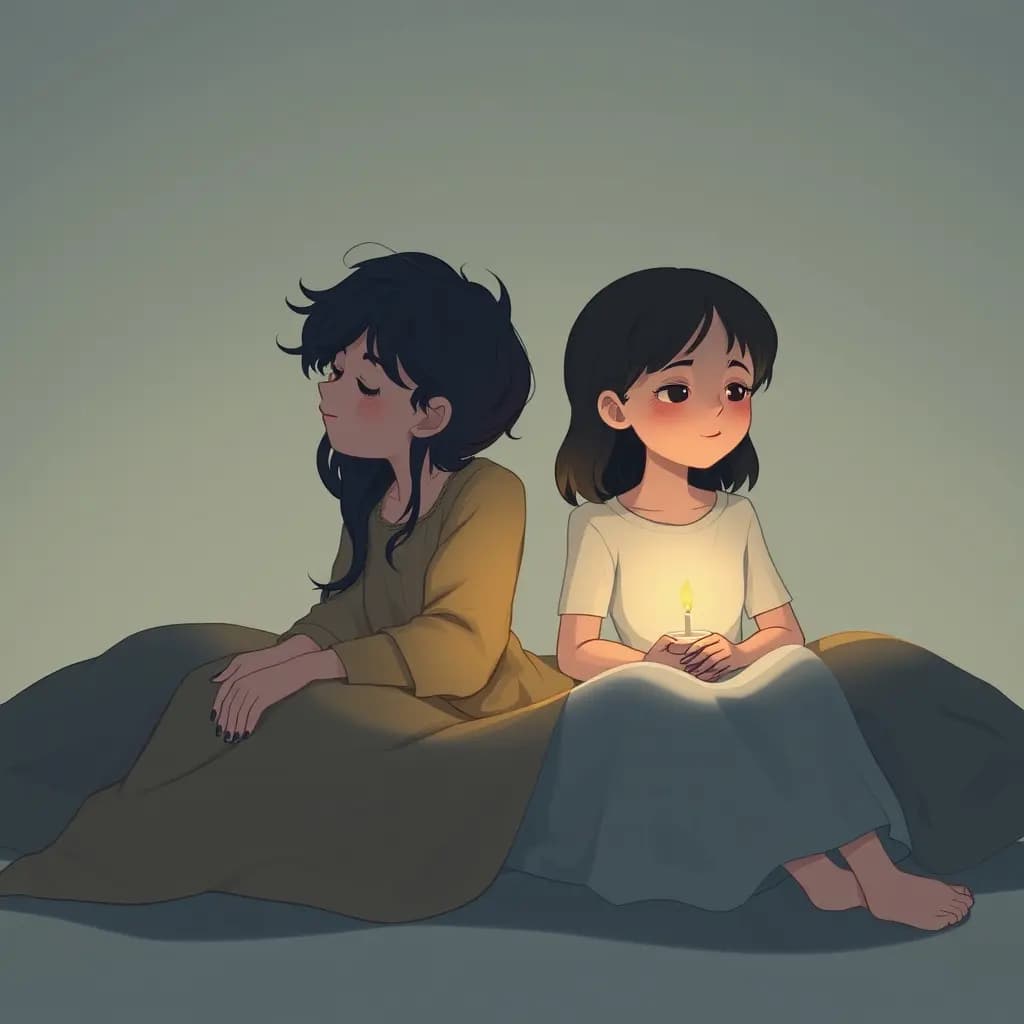 Dream illustration: Siblings swap ages