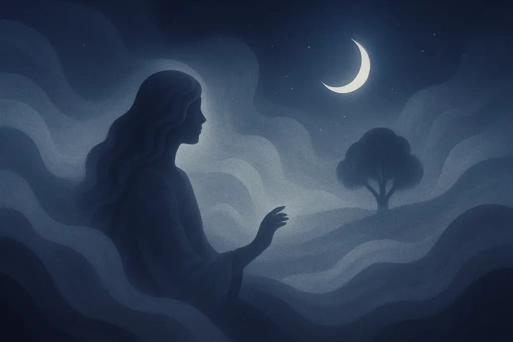 Dream illustration: Silver Mist