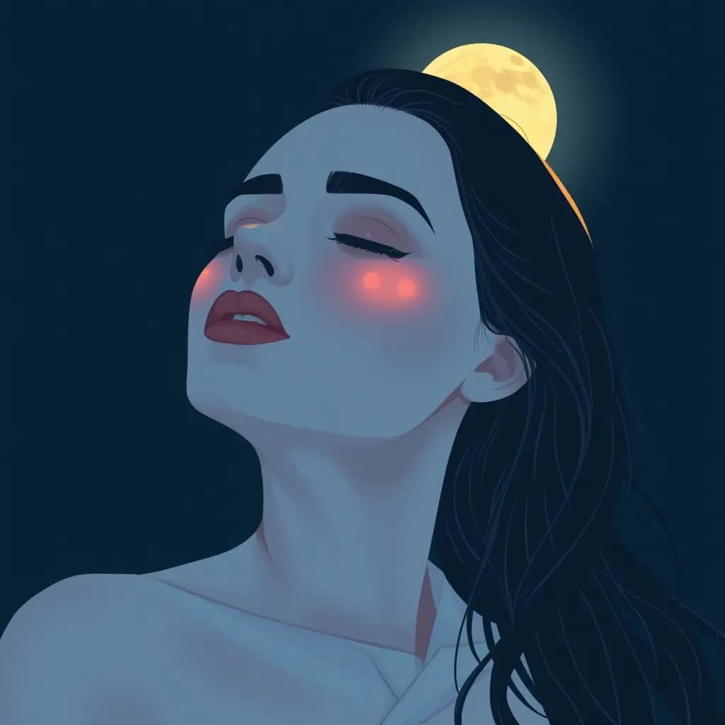 Dream illustration: Skin That Glows in Moonlight