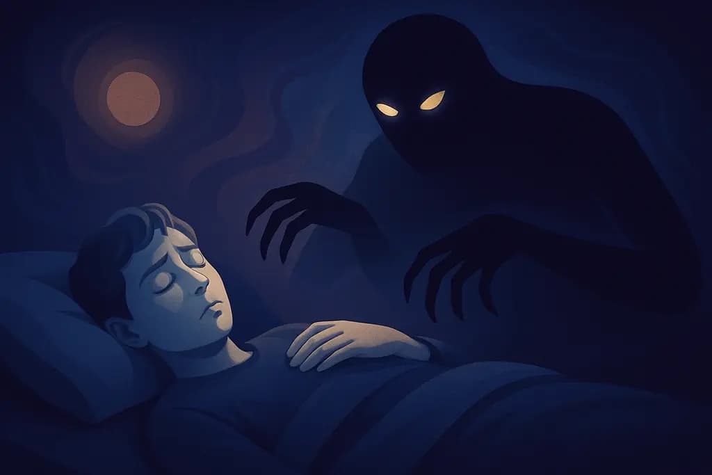 Dream illustration: Sleep Paralysis Experience