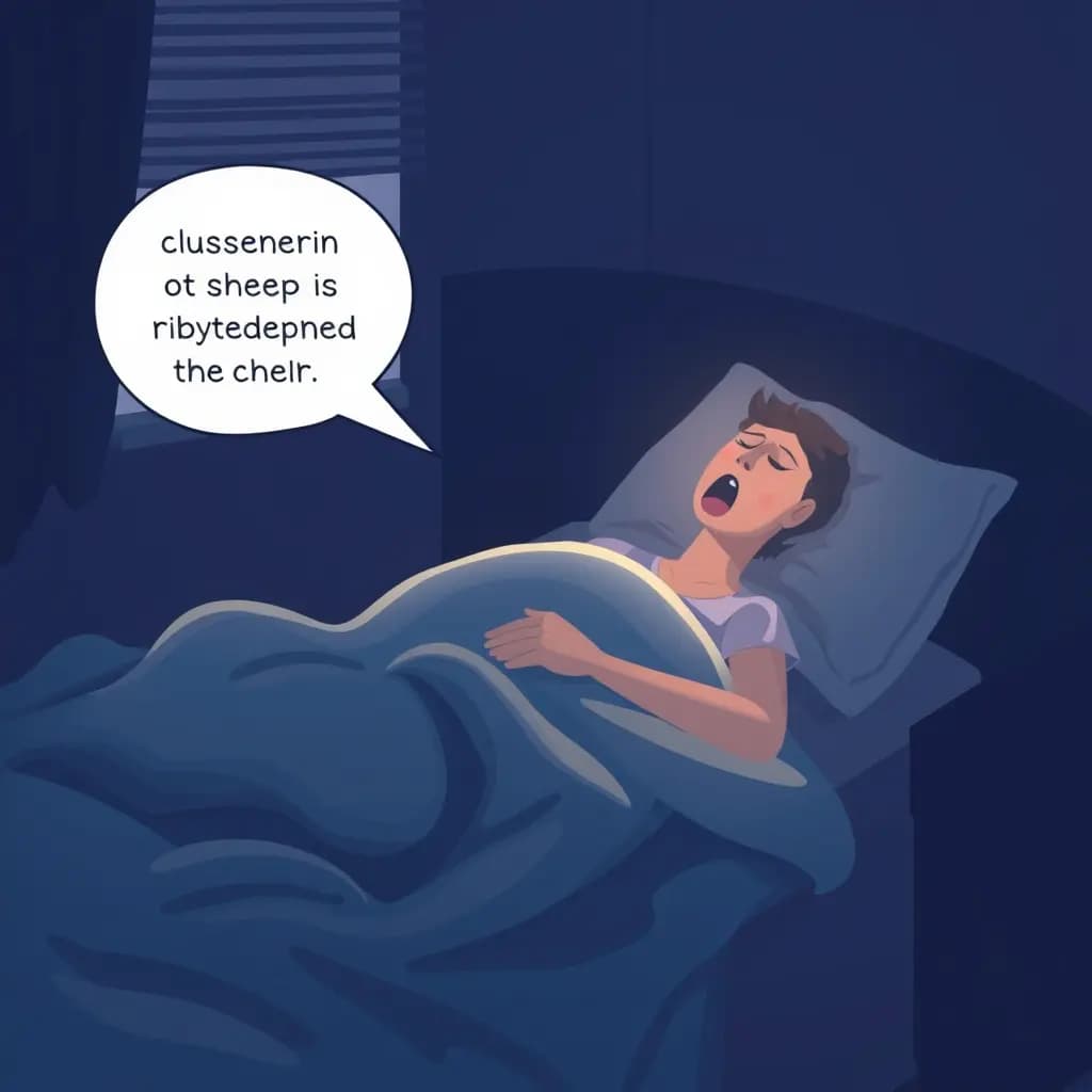 Dream illustration: Sleep paralysis scream unheard