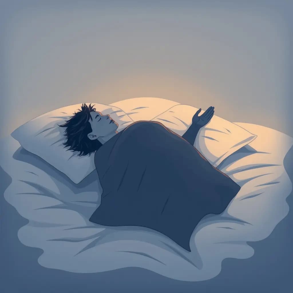 Dream illustration: Sleep paralysis whispering instructions