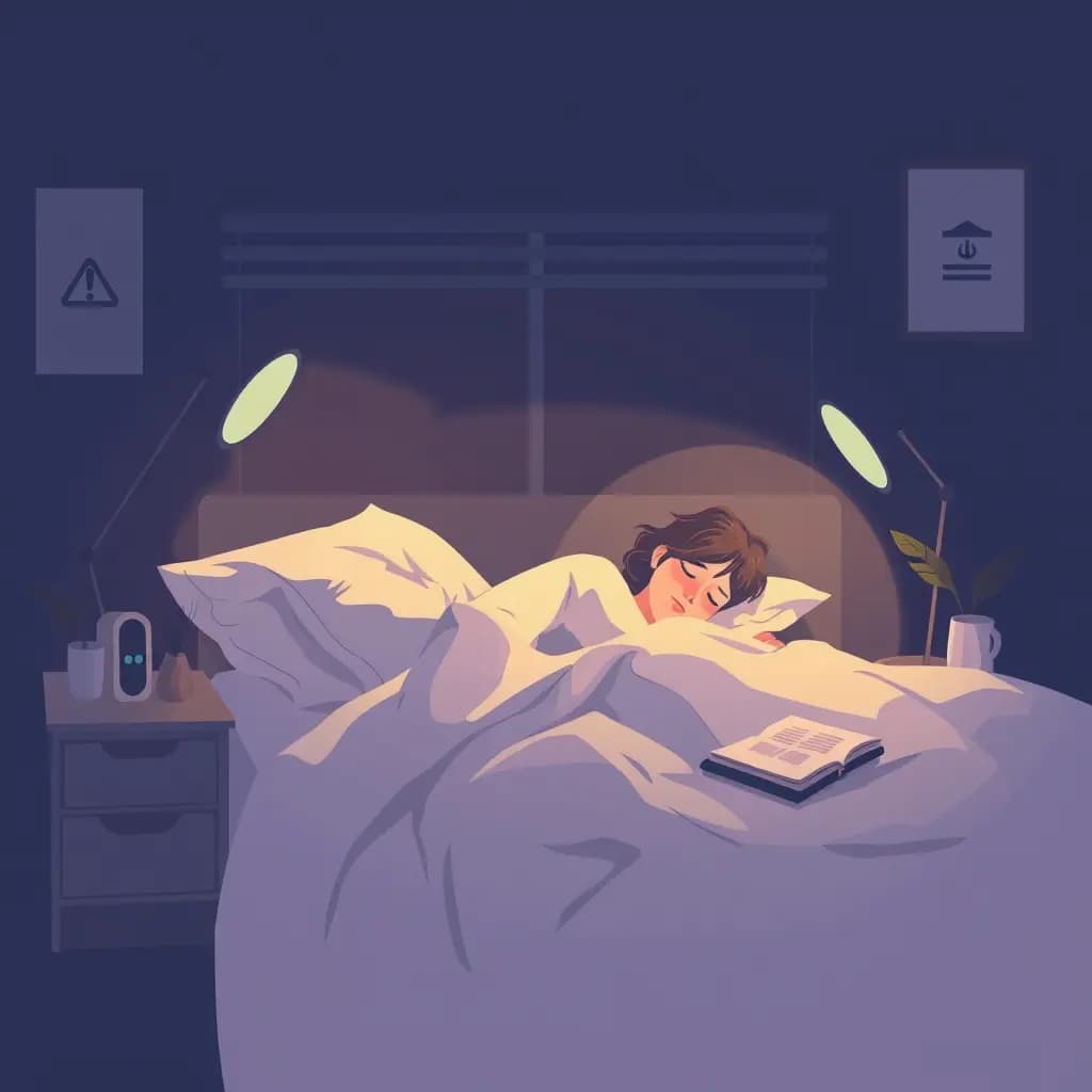 Dream illustration: Sleeping but still at work
