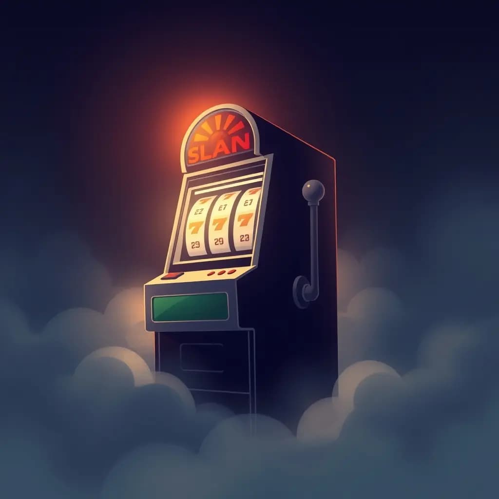 Dream illustration: a Slot Machine Paying Endlessly