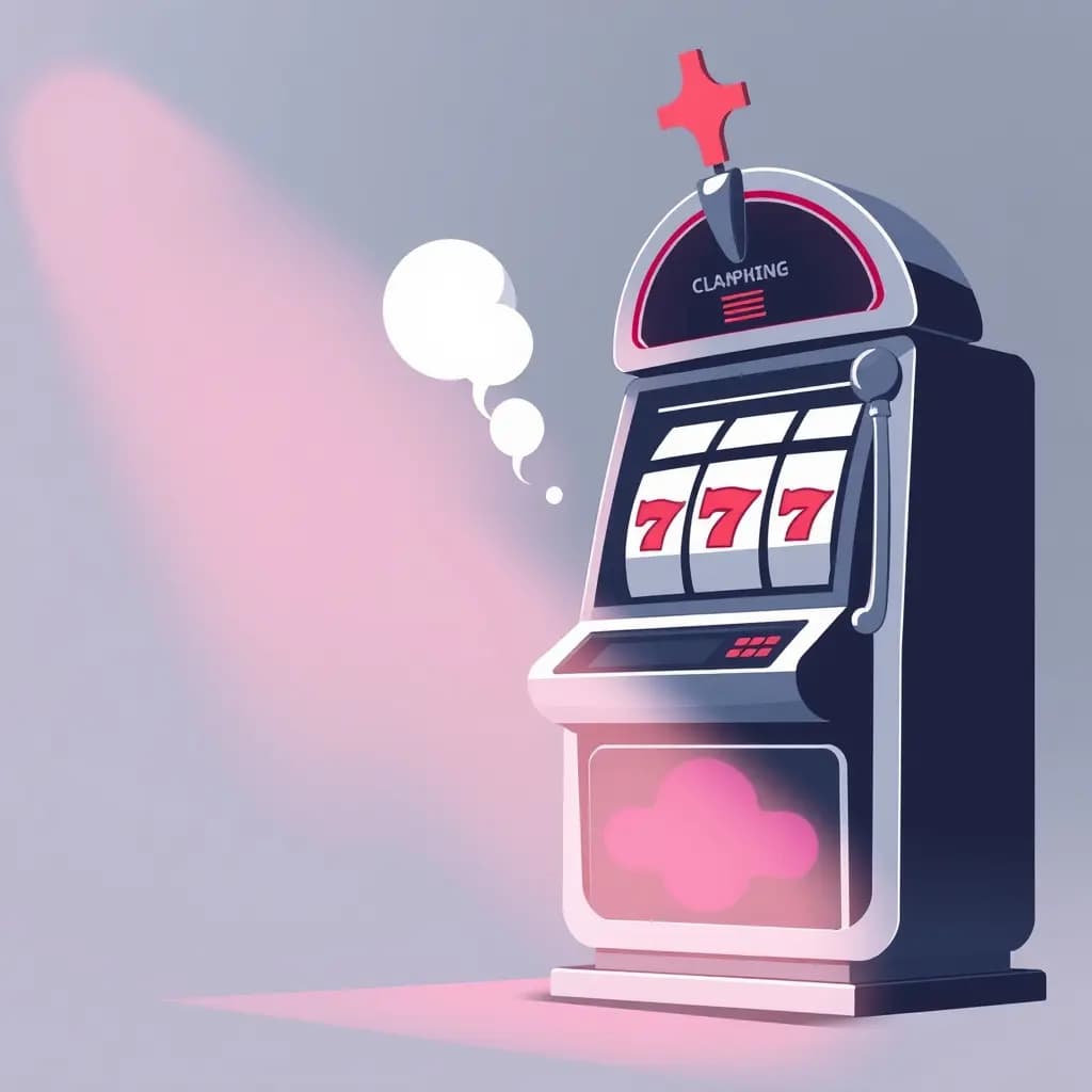 Dream illustration: a Slot Machine Speaking to You