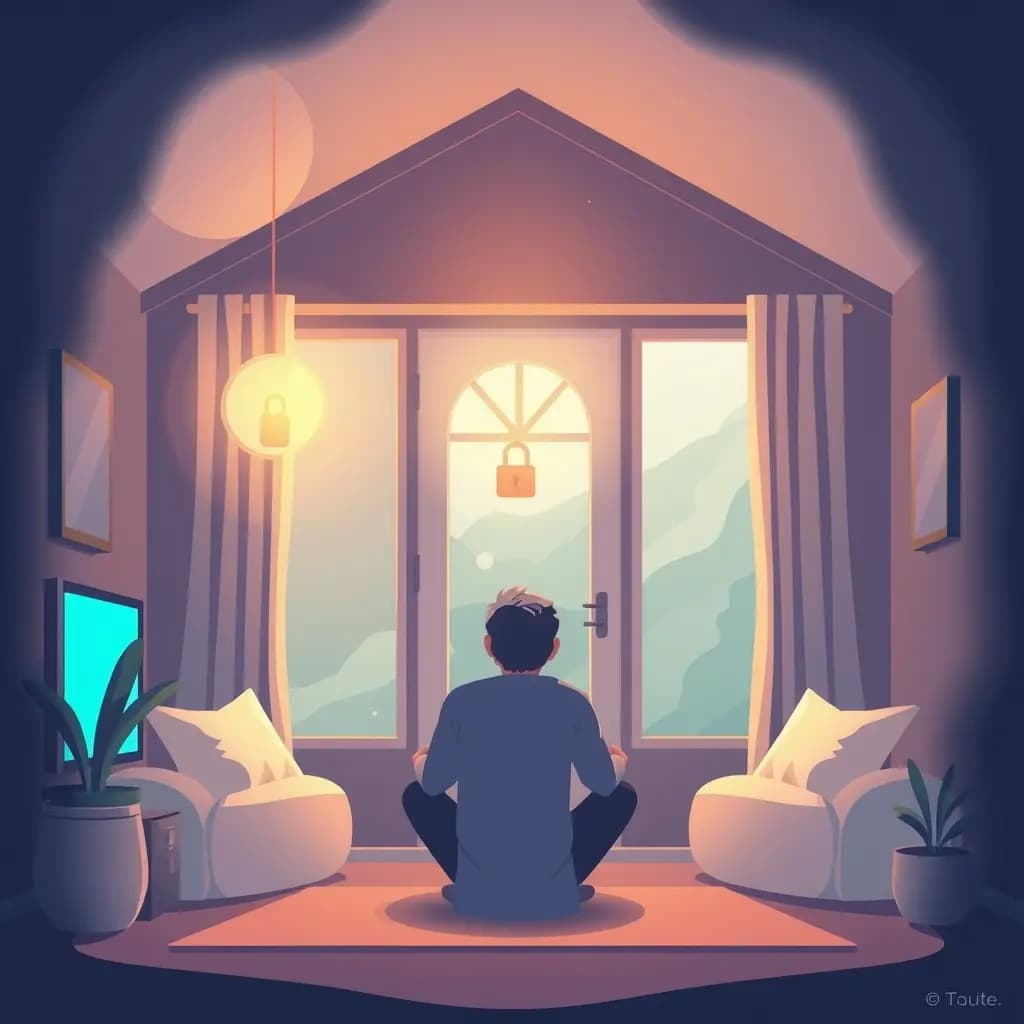 Dream illustration: Smart home locks you out