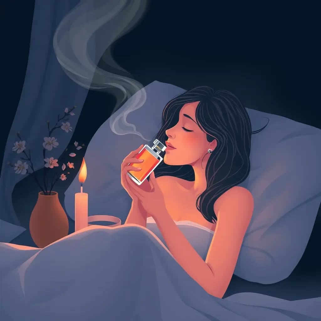 Dream illustration: Smelling a familiar perfume