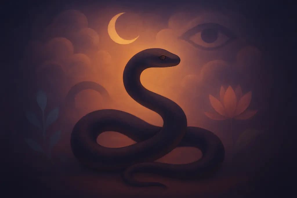 Dream illustration: Snakes in Dreams