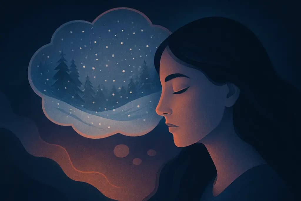 Dream illustration: Snowstorms