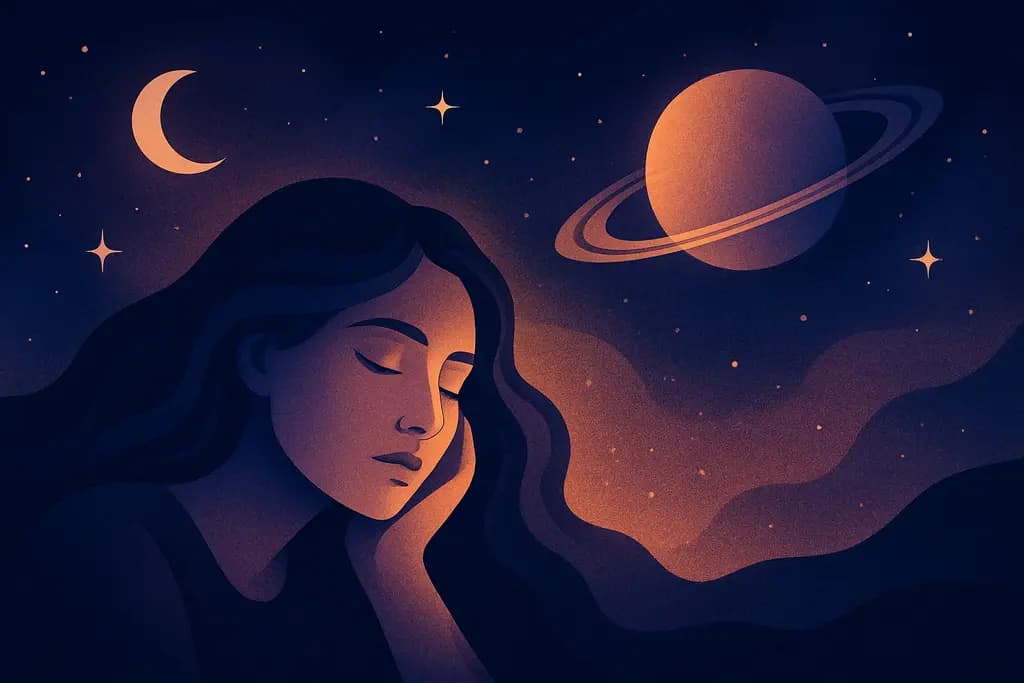 Dream illustration: Space