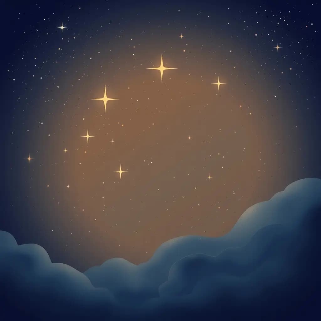 Dream illustration: Stars Missing From the Night Sky
