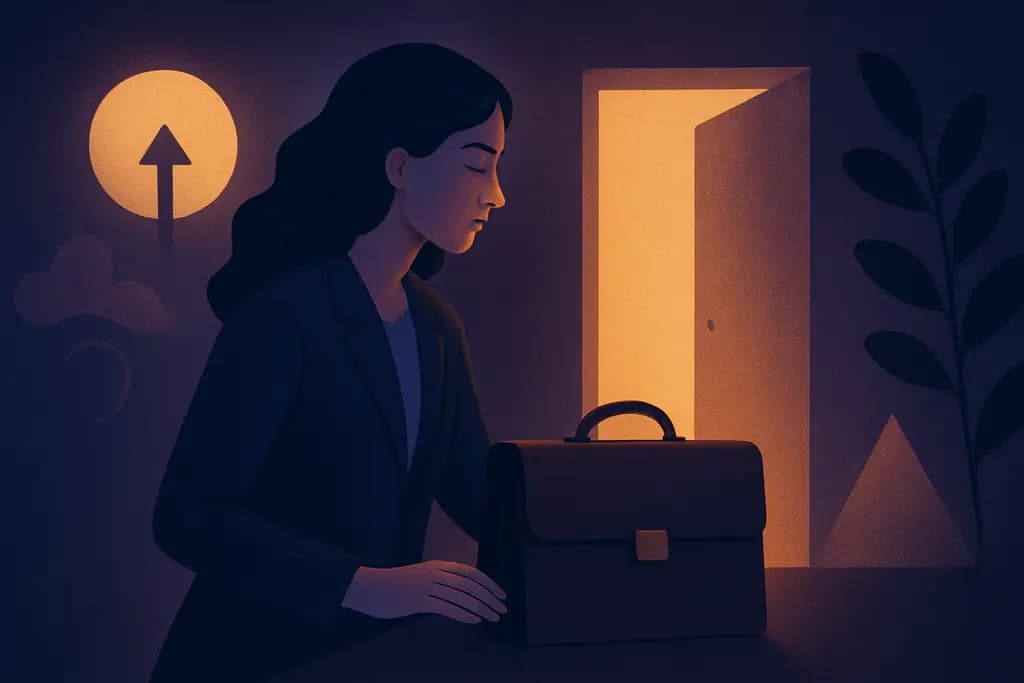 Dream illustration: Starting a New Job
