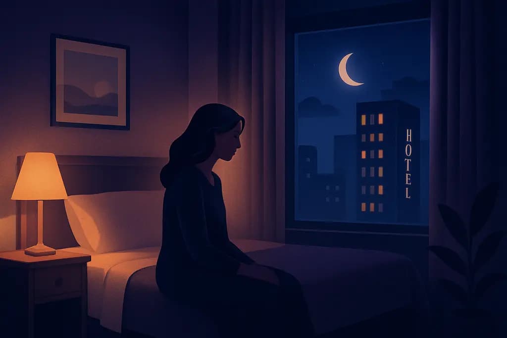 Dream illustration: staying in a hotel dream meaning