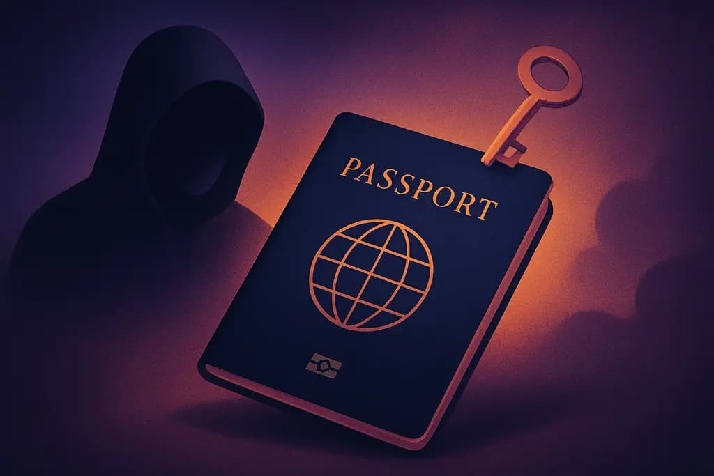 Dream illustration: Stolen passport