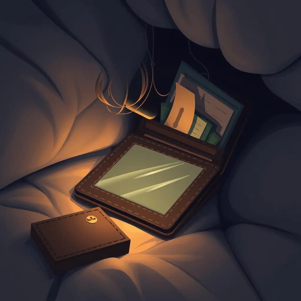 Dream illustration: Stolen wallet