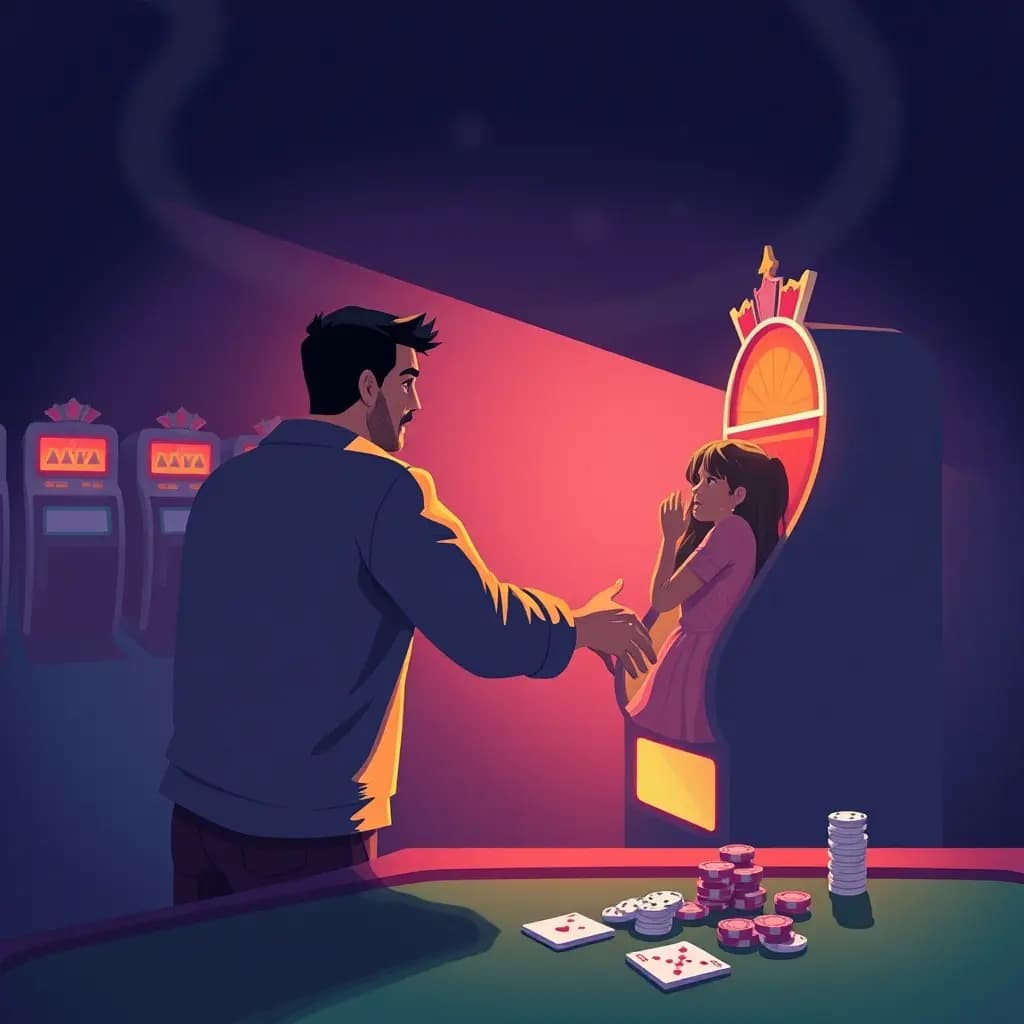 Dream illustration: Stopping a Family Member From Gambling