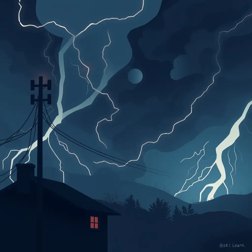 Dream illustration: Storm sirens silent