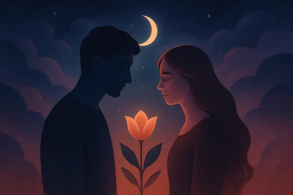 Dream illustration: Strangers