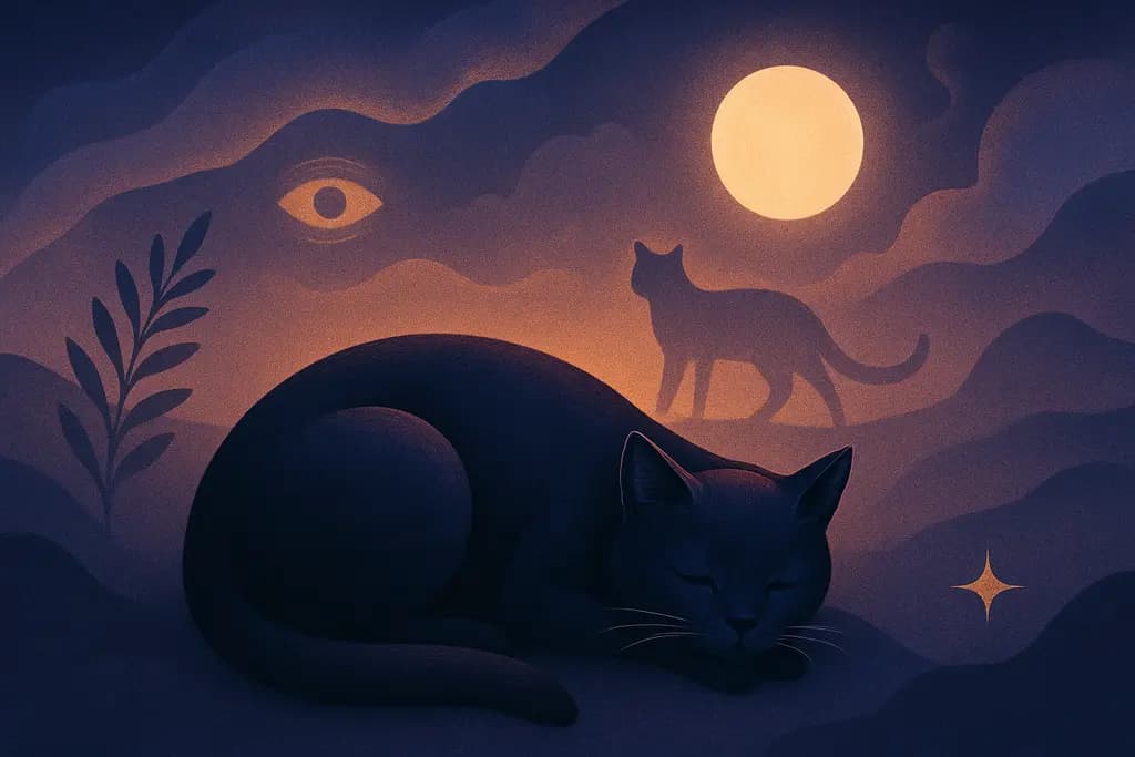 Dream illustration: Stray cats