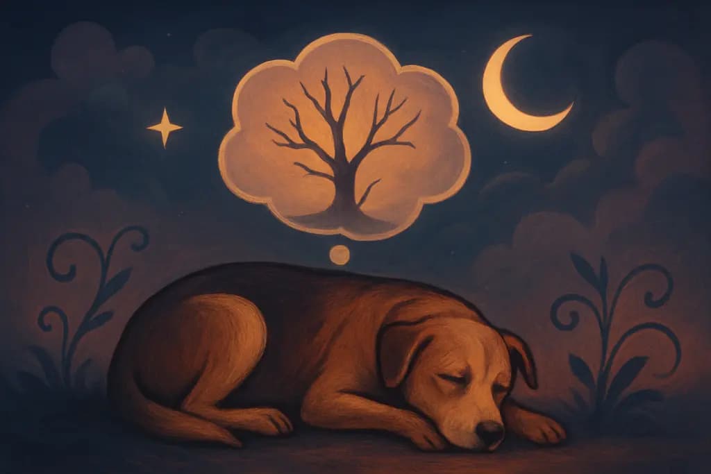 Dream illustration: Stray Dog