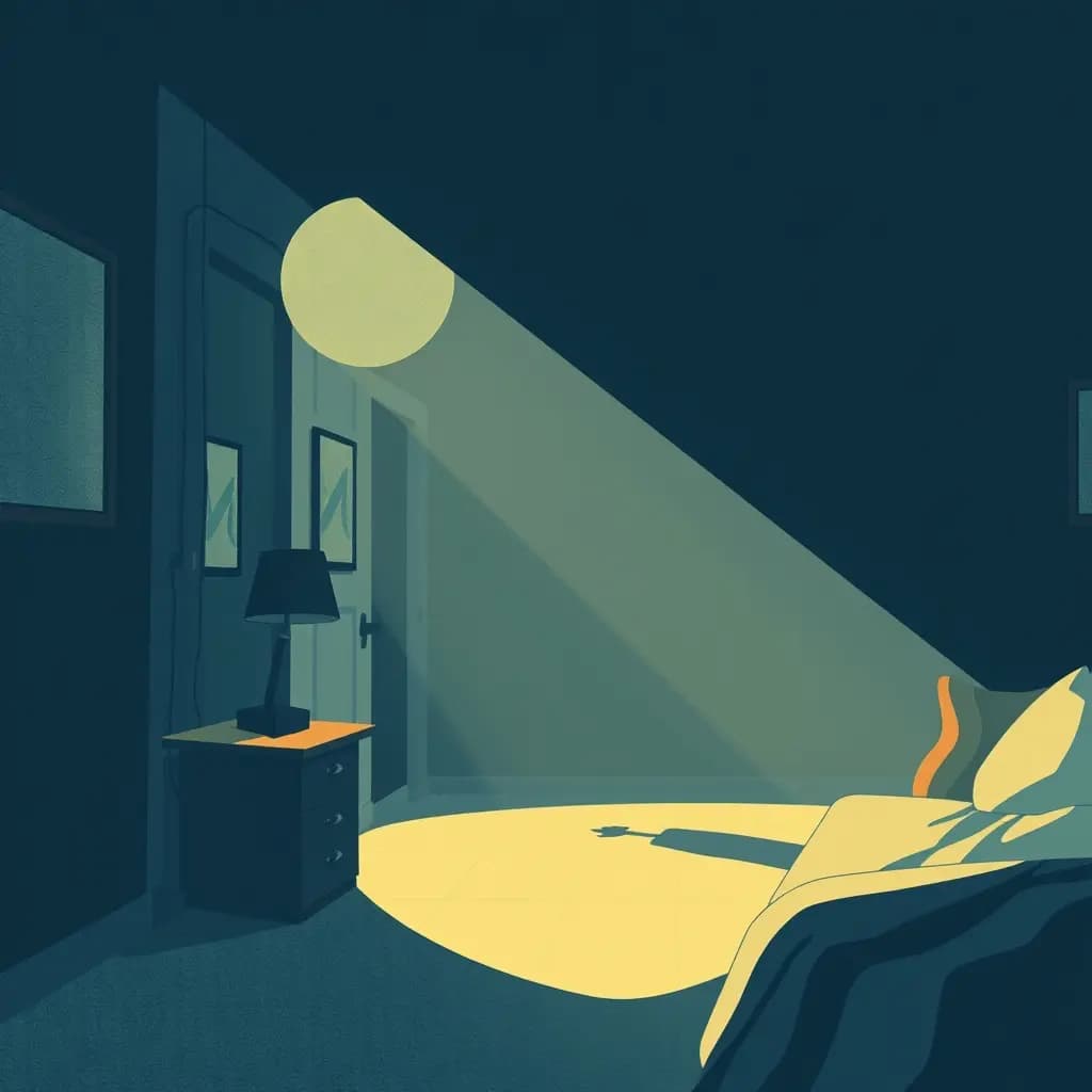 Dream illustration: Stuck inside recurring scene