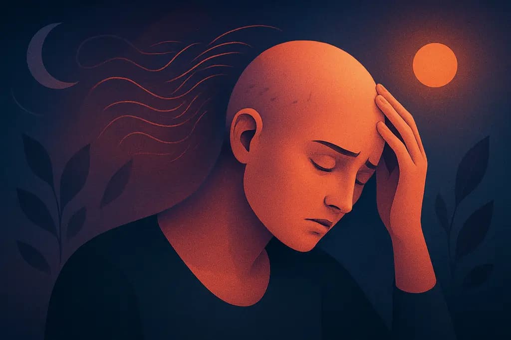 Dream illustration: Sudden Baldness