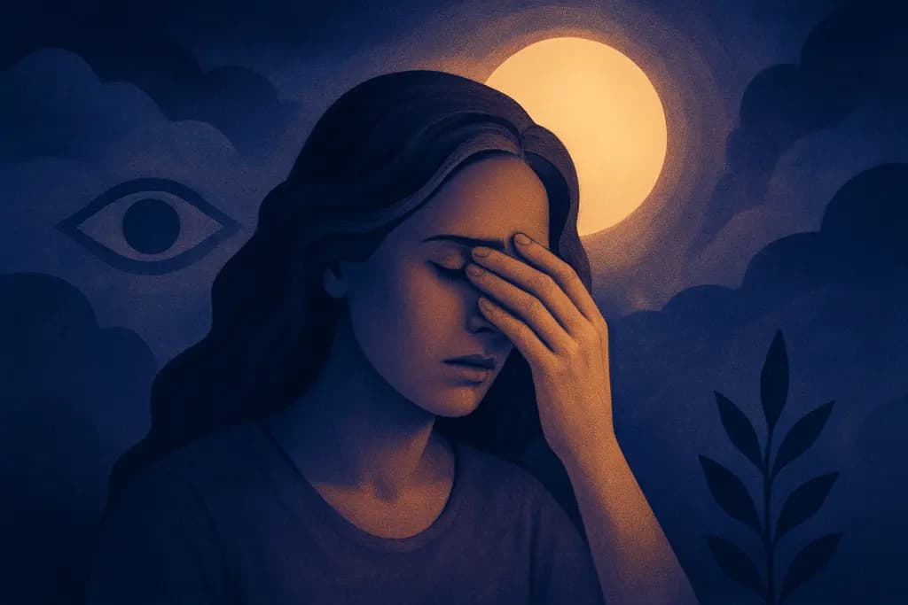 Dream illustration: Sudden Blindness