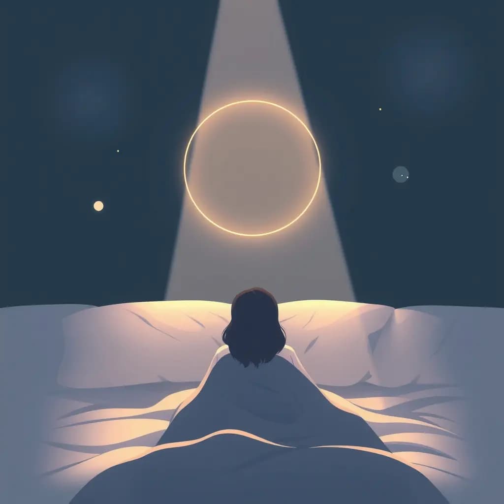 Dream illustration: Sudden calm or peace