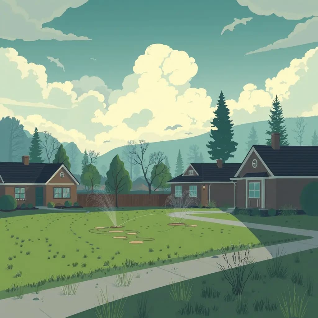 Dream illustration: Sudden drought in neighborhood