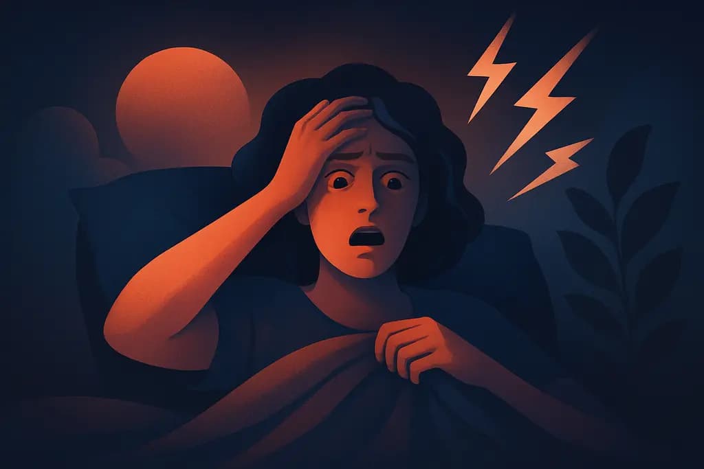 Dream illustration: Sudden panic upon waking