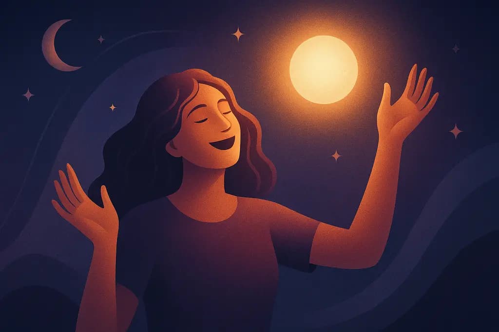Dream illustration: Sudden unexplained joy