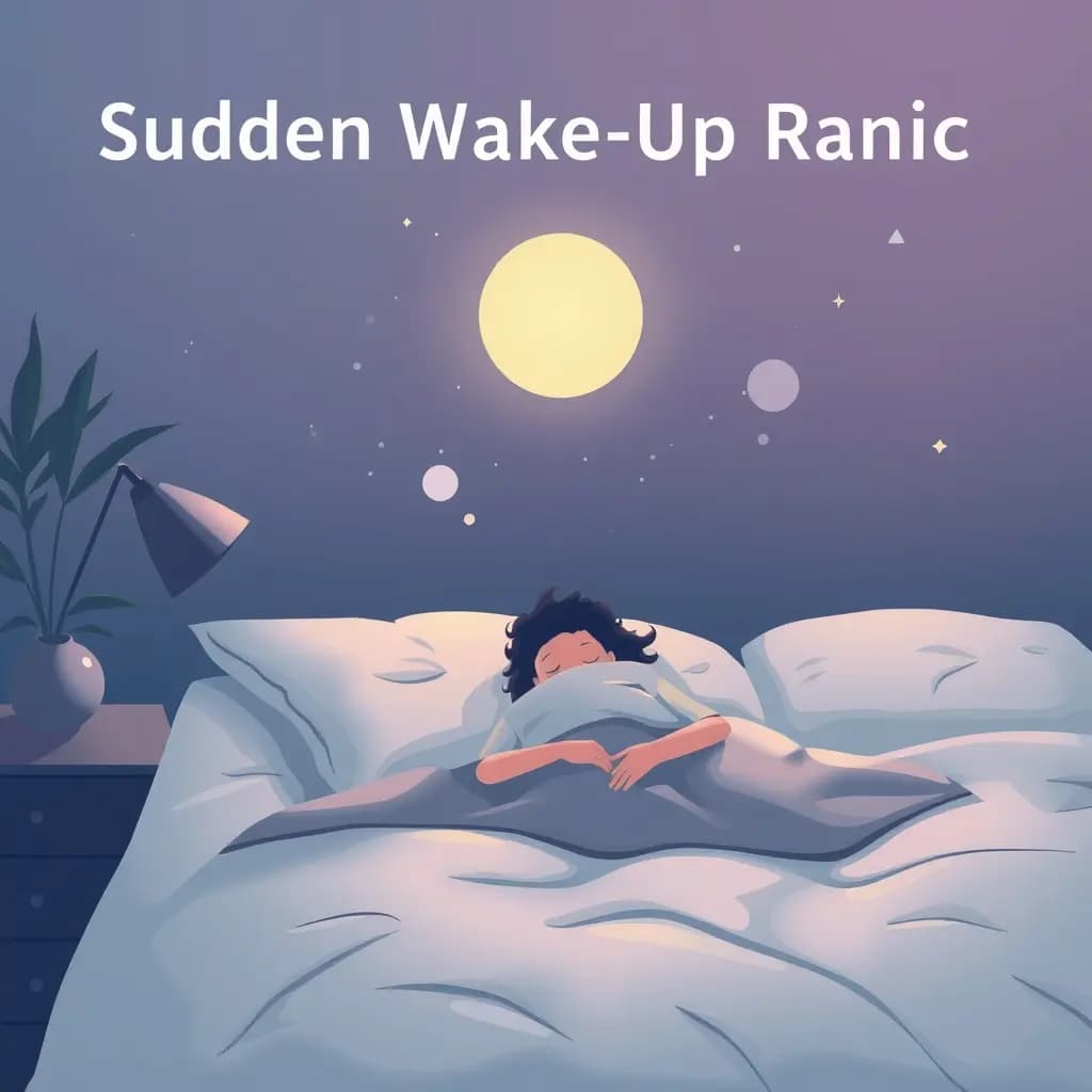 Dream illustration: Sudden Wake-Up Panic