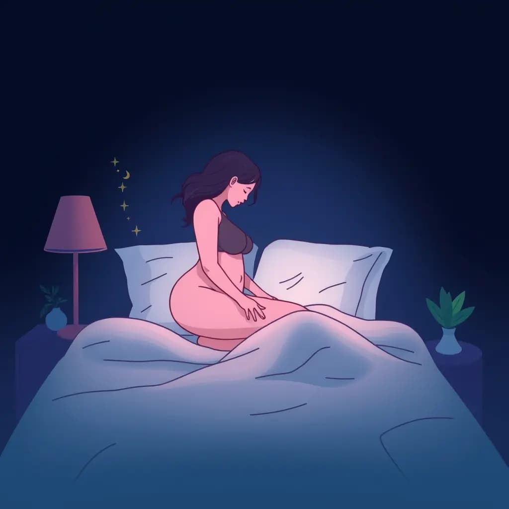 Dream illustration: Sudden weight change (shrinking or growing)