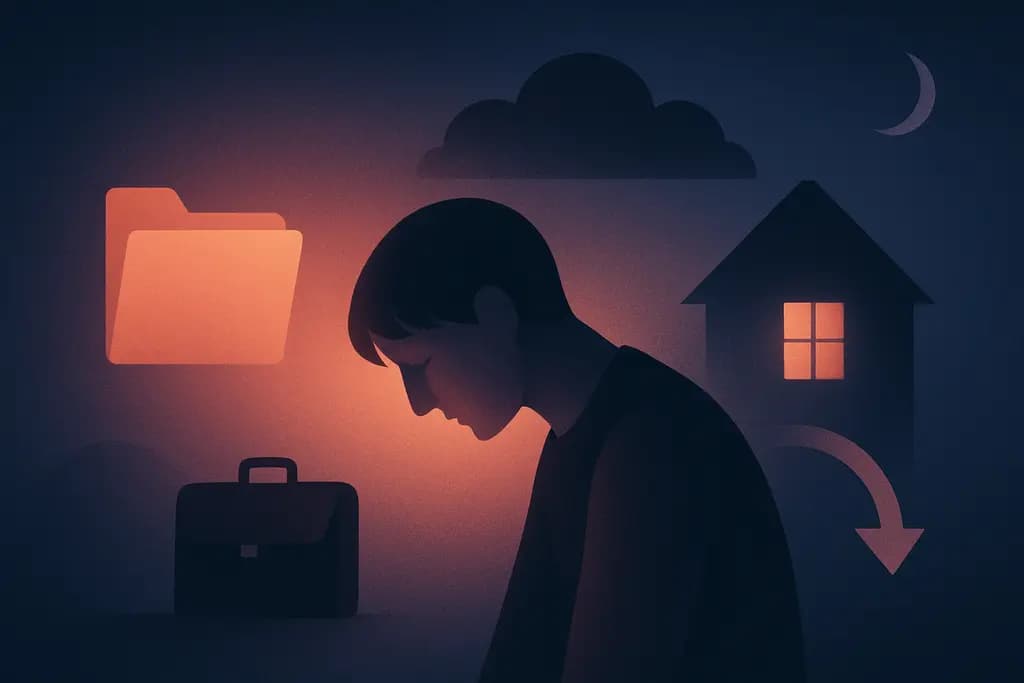 Dream illustration: Suddenly losing your job