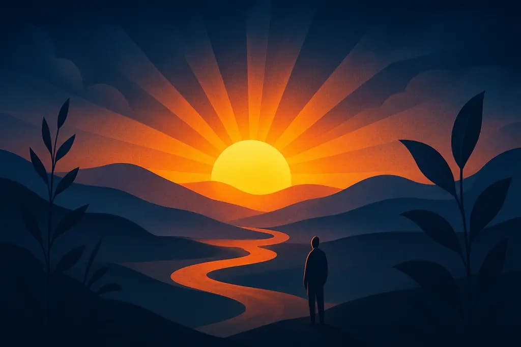 Dream illustration: Sunrise / New Dawn