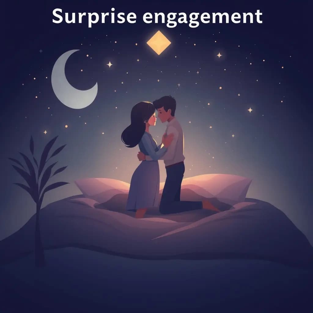 Dream illustration: Surprise engagement