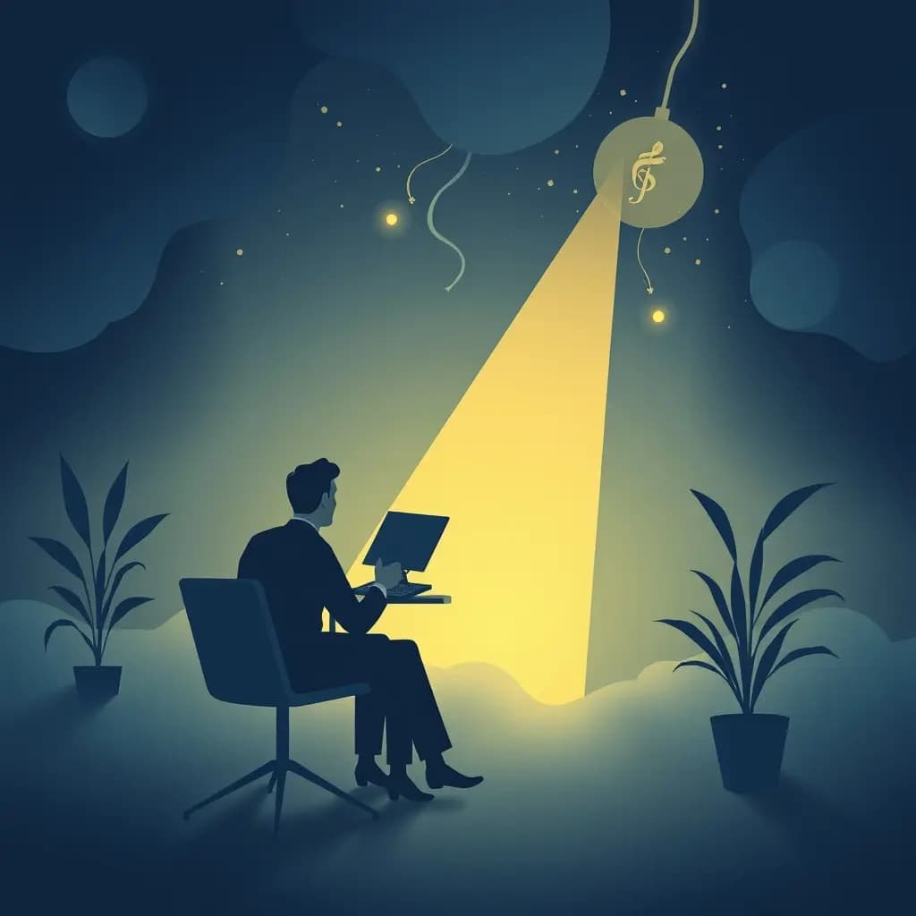 Dream illustration: Surprise job interview
