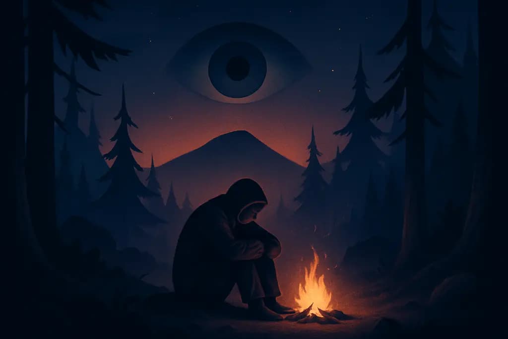 Dream illustration: survival in wilderness dream meaning