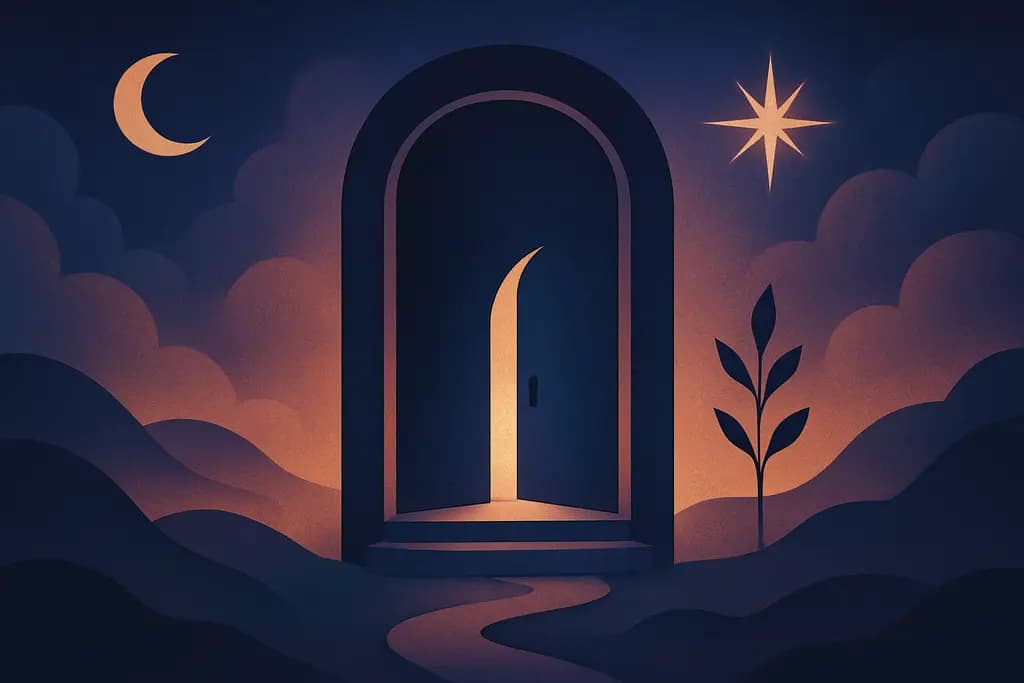 Dream illustration: Symbolic Doorway